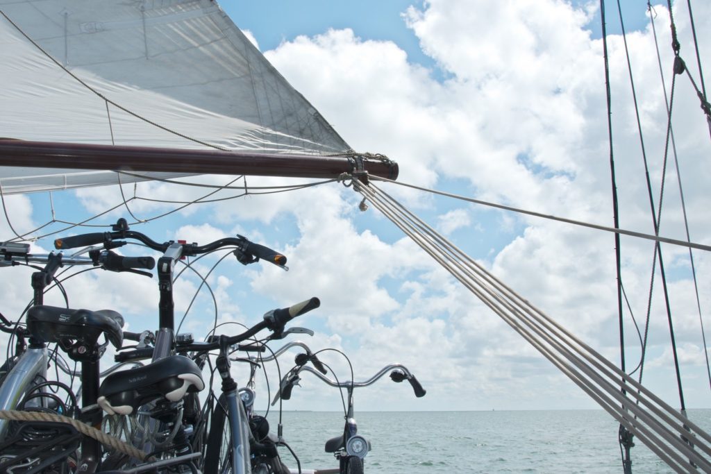 Wind, water en fietsplezier