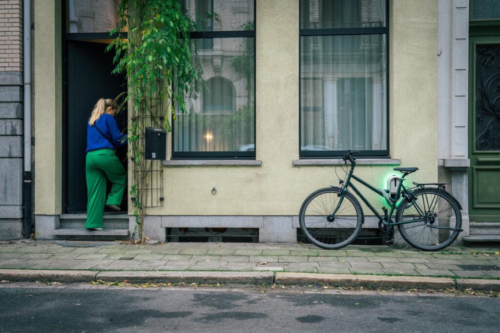 Sumura combineert fietsslot en lader in één systeem